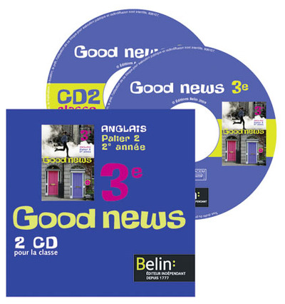 GOOD NEWS 3E 2009 CD  CLASSE