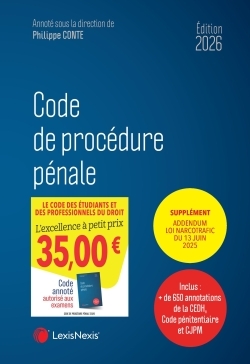 CODE DE PROCEDURE PENALE 2026