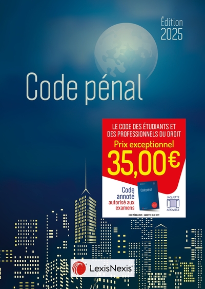 CODE PENAL 2025 - JAQUETTE BLUE CITY