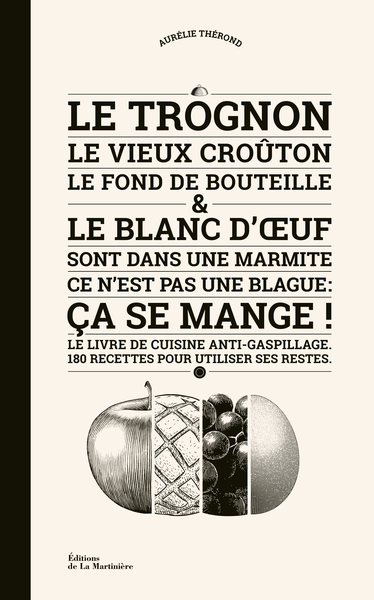 LE TROGNON, LE VIEUX CROUTON, LE FOND DE BOUTEILLE ET LE BLANC D´ UF SONT DANS UNE MARMITE - CE N´ES