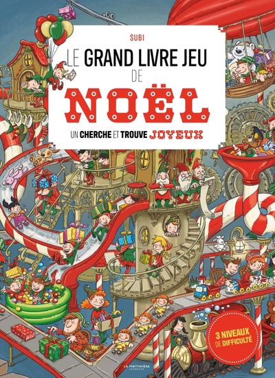 GRAND LIVRE JEU DE NOEL