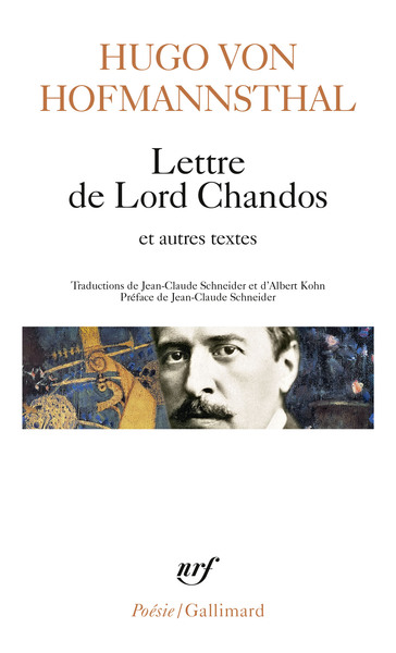 LETTRE DE LORD CHANDOS ET AUTRES TEXTES SUR LA POESIE