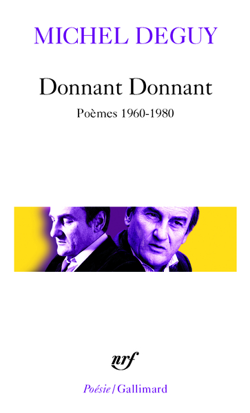 DONNANT DONNANT((POEMES 1960-1980))