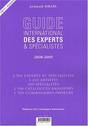 GUIDE INTERNATIONAL DES EXPERTS ET SPECIALISTES 2008/09