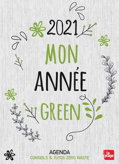 AGENDA 2021 MON ANNEE GREEN GRAND FORMAT