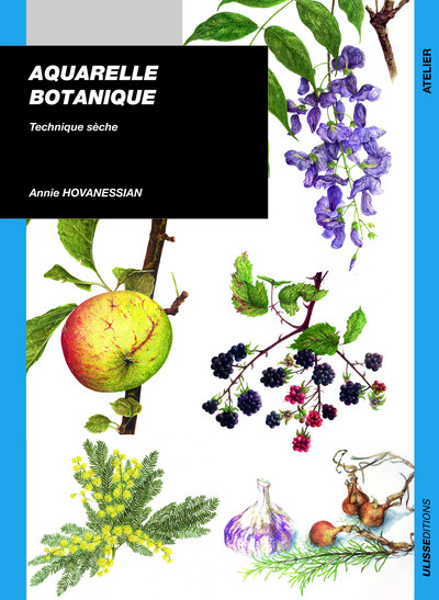 AQUARELLE BOTANIQUE TECHNIQUE SECHE