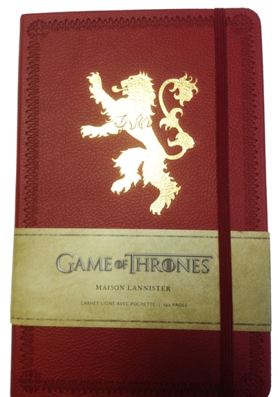 GAME OF THRONES - CARNET LUXE MAISON LANNISTER