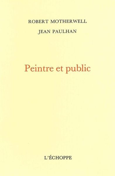 PEINTRE ET PUBLIC