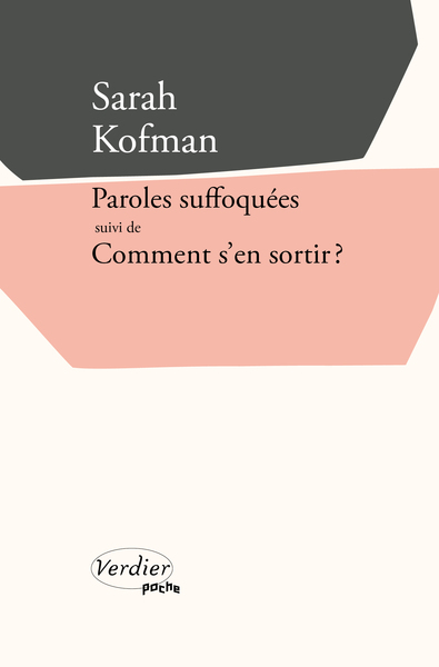PAROLES SUFFOQUEES SUIVI DE COMMENT S´EN SORTIR ?