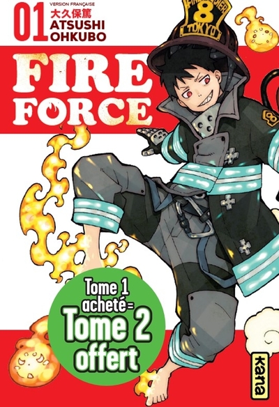 FIRE FORCE - PACK 1+1 (TOMES 1+2) - OP 1+1 2023