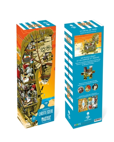 PUZZLE GEANT A LA RECHERCHE DE LA CAROTTE BLEUE