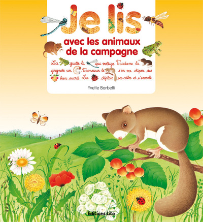 JE LIS AVEC LES ANIMAUX DE LA CAMPAGNE