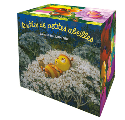 DROLES DE PETITES ABEILLES - LA MINI-BIBLIOTHEQUE