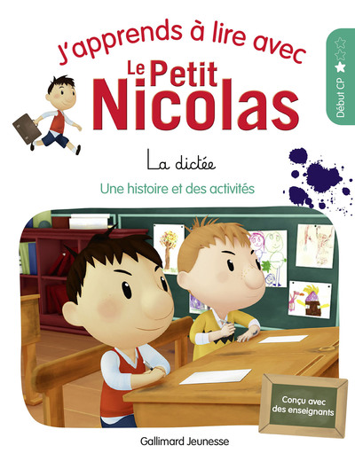 J´APPRENDS A LIRE AVEC LE PETIT NICOLAS - T04 - LA DICTEE