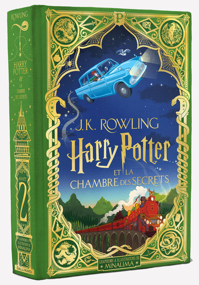 HARRY POTTER ET LA CHAMBRE DES SECRETS - ILLUSTRE PAR MINALIMA