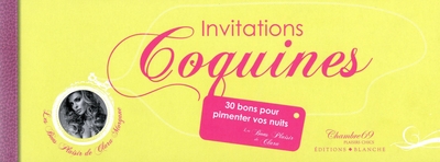 CHEQUIER INVITATIONS COQUINES
