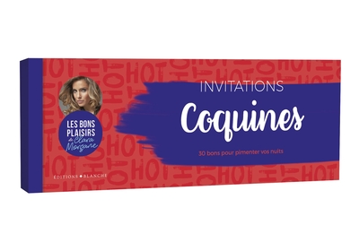 CHEQUIER INVITATIONS COQUINES - LES BONS PLAISIRS DE CLARA MORGANE