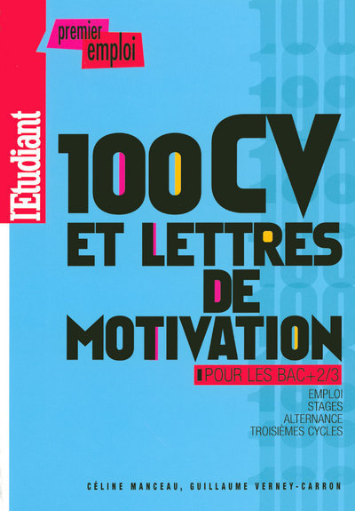 100 CV ET LETTRES DE MOTIVAION POUR LES BAC +2/3  2008