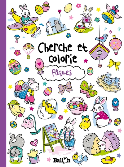 CHERCHE ET COLORIE - PAQUES