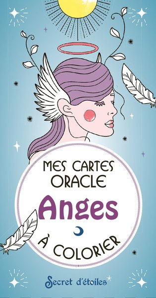 MES CARTES ORACLE ANGES A COLORIER