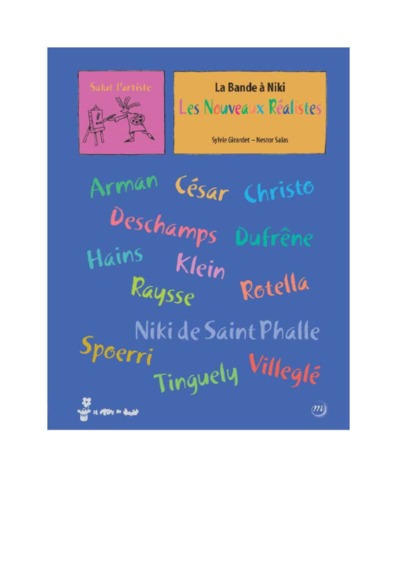 BANDE A NIKI - LES NOUVEAUX REALISTES