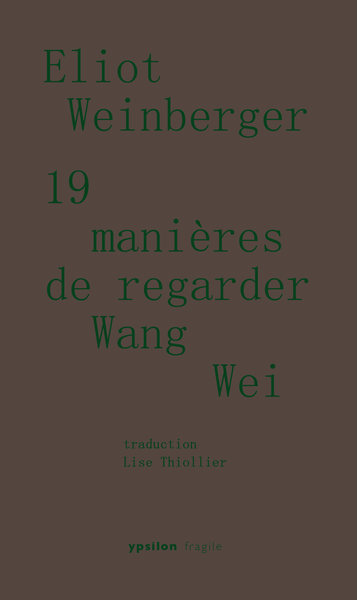 19 MANIERES DE REGARDER WANG WEI