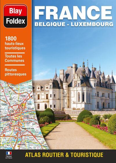ATLAS ROUTIER FRANCE BELGIQUE LUXEMBOURG - LUXE - 2018