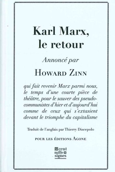 KARL MARX, LE RETOUR