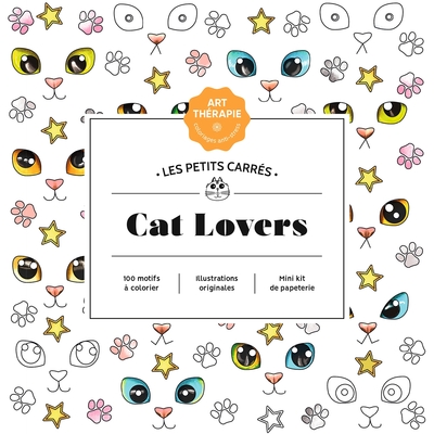 PETITS CARRES D´ART-THERAPIE CAT LOVERS