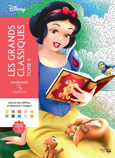 COLORIAGES MYSTERES DISNEY GRANDS CLASSIQUES 9