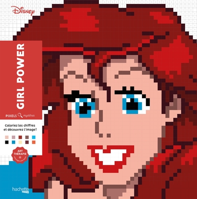 CARRES MYSTERES DISNEY GIRL POWER - 60 COLORIAGES EN PIXEL MAGIQUE