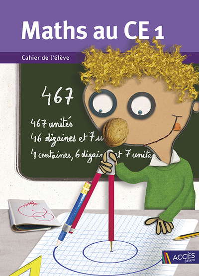 MATHS AU CE1 CAHIER DE L´ELEVE (LOT DE 5 EX.)