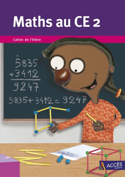 MATHS AU CE2 CAHIER DE L´ELEVE (LOT DE 5 EX.)
