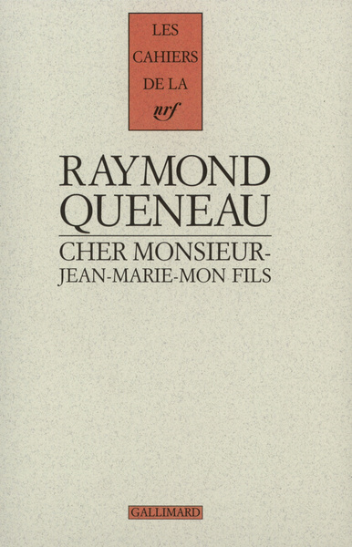 CHER MONSIEUR-JEAN-MARIE-MON FILS