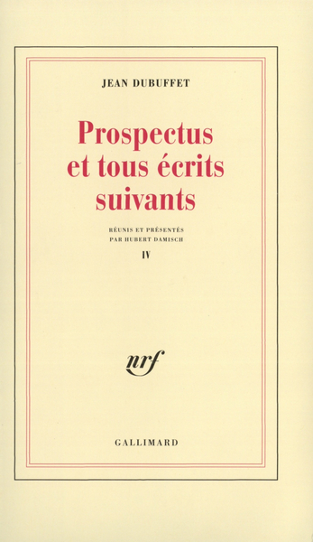 PROSPECTUS ET TOUS ECRITS SUIVANTS T4