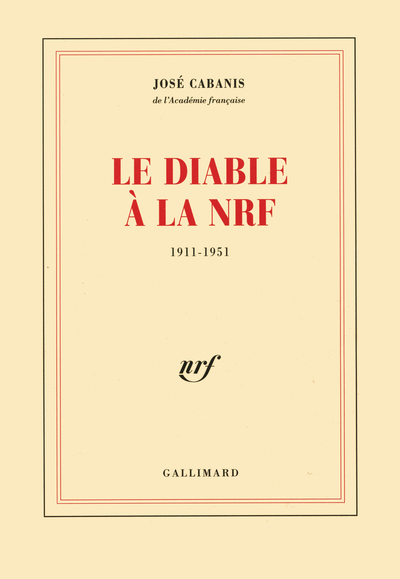 DIABLE A LA NRF((1911-1951))