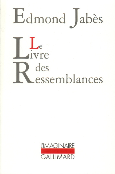 LIVRE DES RESSEMBLANCES / SOUPCON LE DESERT