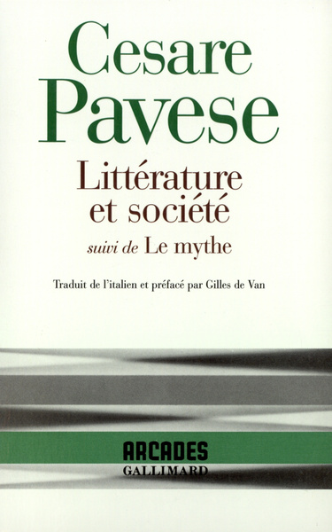 LITTERATURE ET SOCIETE - LE MYTHE