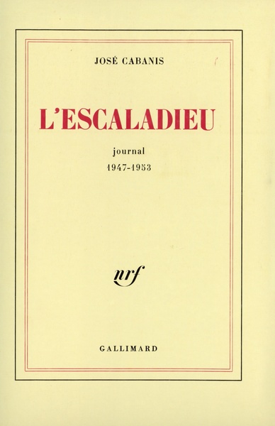 ESCALADIEU(JOURNAL 1947-1953)