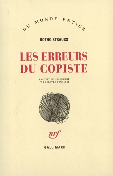 ERREURS DU COPISTE
