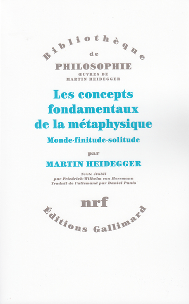 CONCEPTS FONDAMENTAUX DE LA METAPHYSIQUE