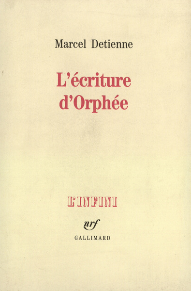 ECRITURE D'ORPHEE