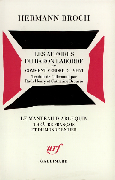 AFFAIRES DU BARON LABORDE OU COMMENT VENDRE VENT