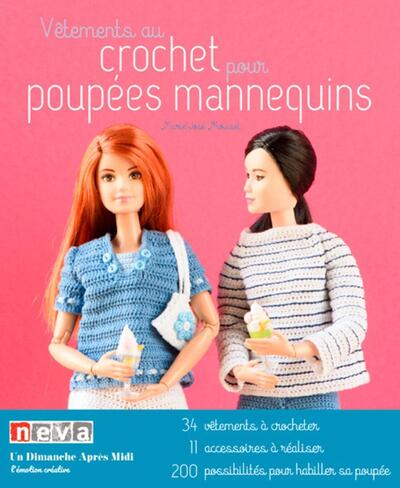 VETEMENTS AU CROCHET POUR POUPEES MANNEQUINS