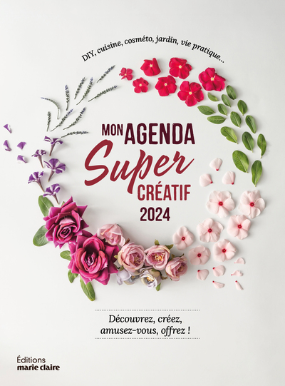 MON AGENDA SUPER CREATIF 2024