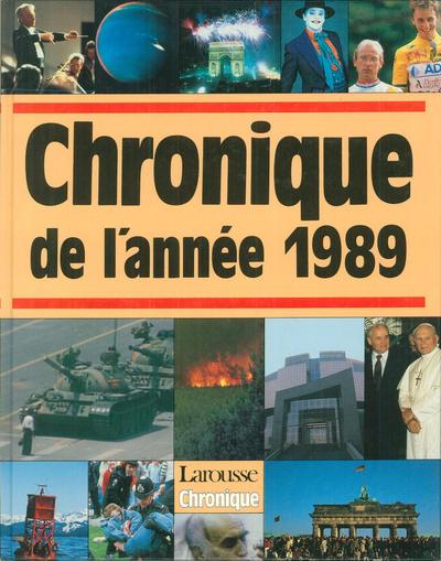 CHRONIQUE DE L´ANNEE 1989