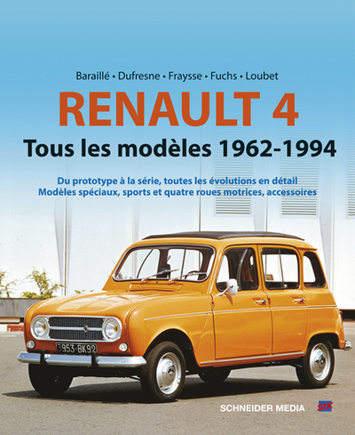 RENAULT 4 TOUS LES MODELES 1962-1994
