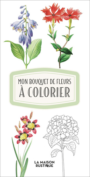MON BOUQUET DE FLEURS A COLORIER