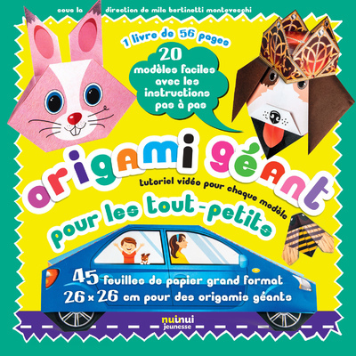 ORIGAMI GEANT POUR LES TOUT-PETITS NE