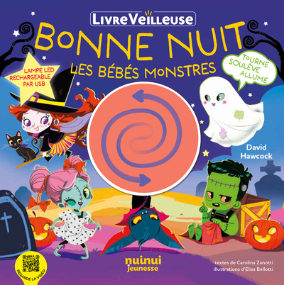 BONNE NUIT LES BEBES MONSTRES - LIVRE VEILLEUSE